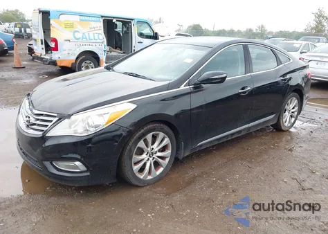 2012 Hyundai Azera z USA, uszkodzony, nr VIN KMHFG4JG6CA176974